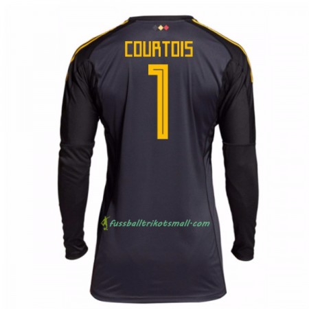 Fußballtrikots Belgien Courtois 1 Torwart WM 2018 Heimtrikotsatz kaufen